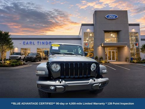 Used 2021 Jeep Wrangler Unlimited Sport AWD/4WD image 2