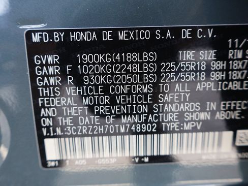 Used 2026 Honda HR-V EX-L image 37