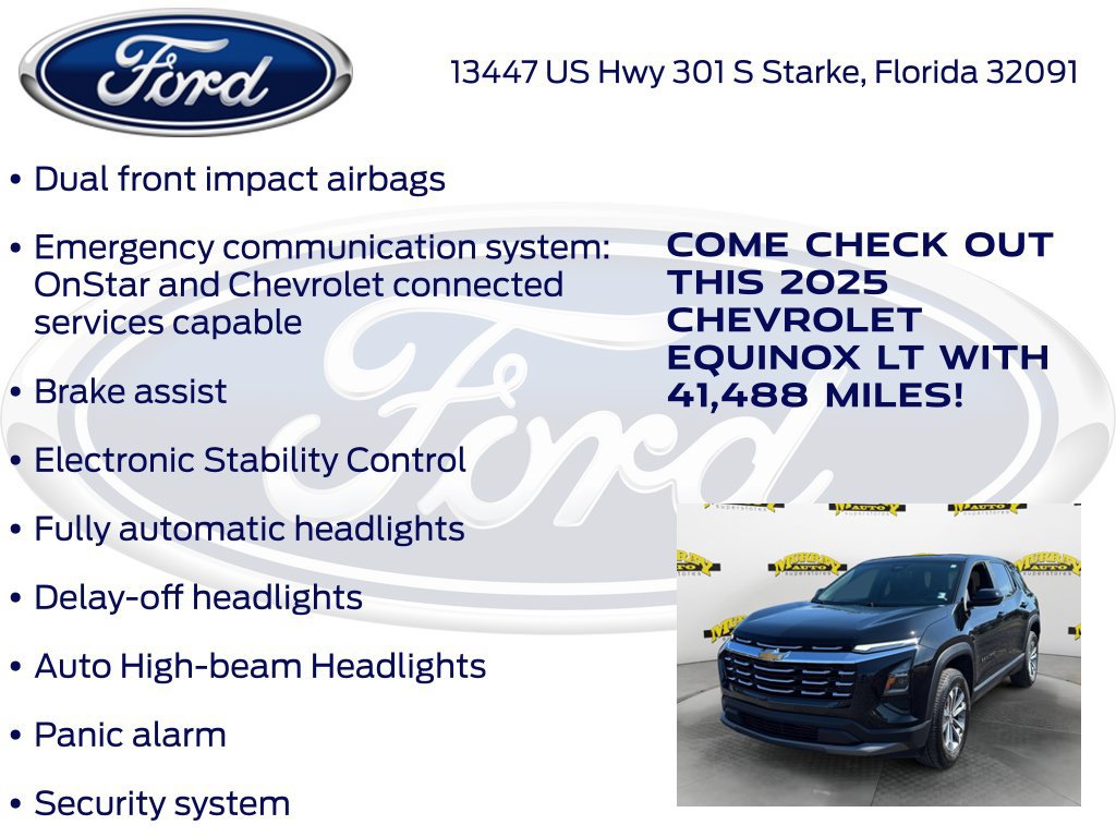Used 2025 Chevrolet Equinox LT FWD image 32