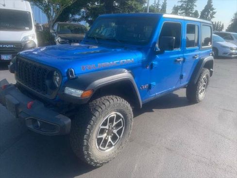 Certified 2024 Jeep Wrangler Unlimited Rubicon w/ Technology Group AWD/4WD image 1