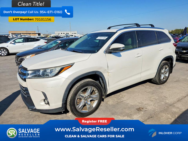 Used 2018 Toyota Highlander Limited FWD image 1