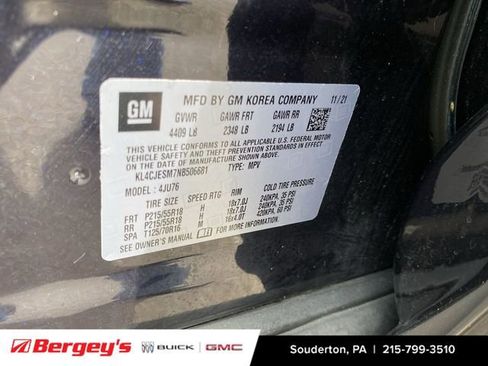 Certified 2022 Buick Encore Preferred w/ Safety Package AWD/4WD image 38