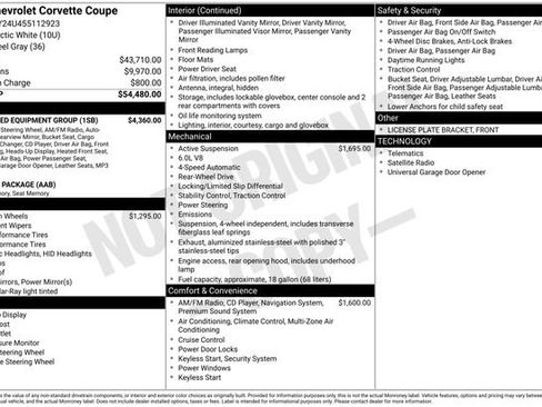 Used 2005 Chevrolet Corvette Coupe w/ Preferred Equipment Group RWD image 25