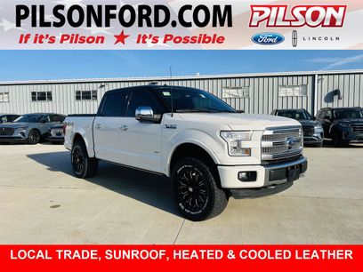 Used 2015 Ford F150 Platinum w/ Equipment Group 701A Luxury