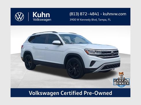 Certified 2023 Volkswagen Atlas SE w/ Panoramic Sunroof Package FWD image 1