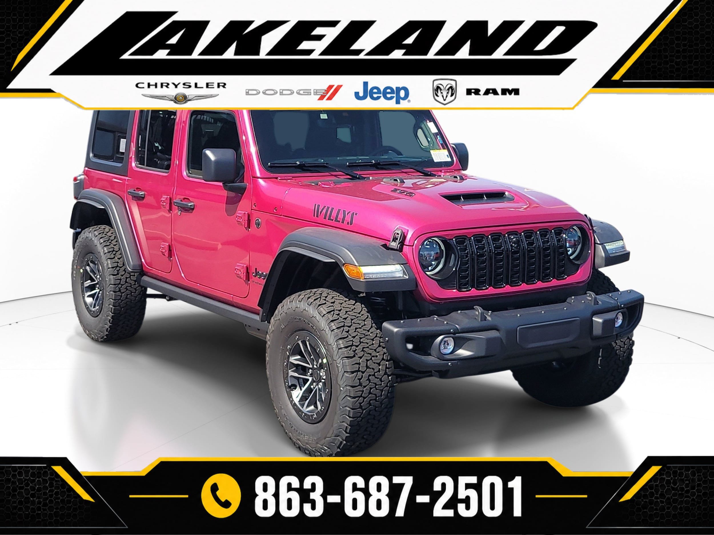 New 2026 Jeep Wrangler Unlimited Rubicon 392 AWD/4WD image 1