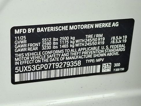 New 2026 BMW X3 xDrive30 w/ Convenience Package image 19
