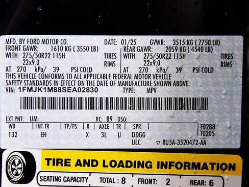 Used 2025 Ford Expedition Max Platinum w/ Driver's Package AWD/4WD image 13