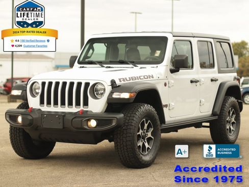 Used 2021 Jeep Wrangler Unlimited Rubicon w/ Cold Weather Group image 3