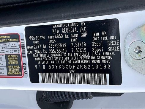 Certified 2024 Kia Sportage SX AWD/4WD image 72