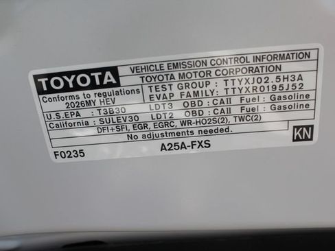 Certified 2026 Toyota Sienna XLE FWD image 56