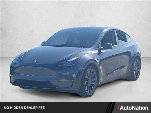 Used 2021 Tesla Model Y Performance AWD/4WD image 1