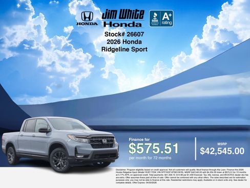 New 2026 Honda Ridgeline Sport image 7