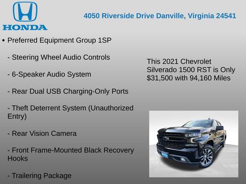 Used 2021 Chevrolet Silverado 1500 RST w/ Z71 Off-Road Package image 27