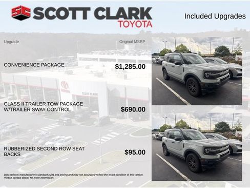 Used 2022 Ford Bronco Sport Big Bend w/ Convenience Package AWD/4WD image 10