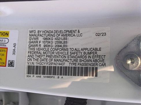 Used 2023 Honda Accord LX image 23