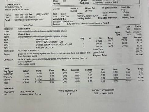 Used 2008 Toyota Tundra 4x4 Double Cab image 37