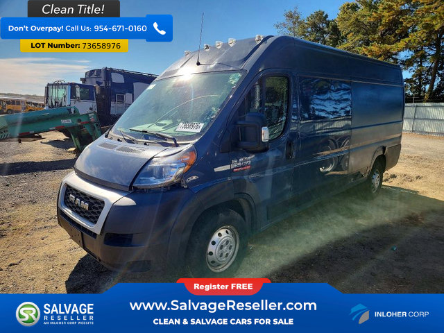 Used 2021 RAM ProMaster 3500 FWD image 1