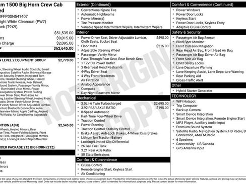 Used 2025 RAM 1500 Big Horn AWD/4WD image 6