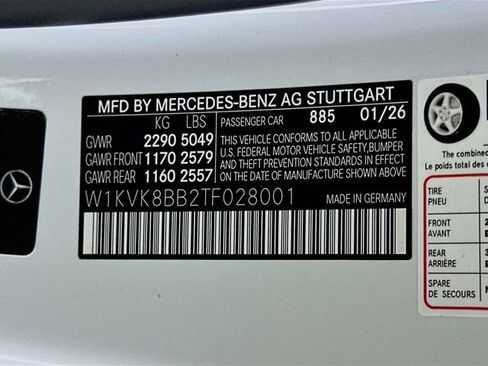 New 2026 Mercedes-Benz SL 63 AMG 4MATIC image 31