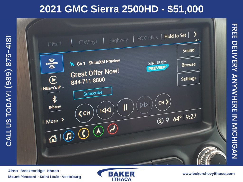 Certified 2021 GMC Sierra 2500 Denali w/ Denali Ultimate Package AWD/4WD image 15