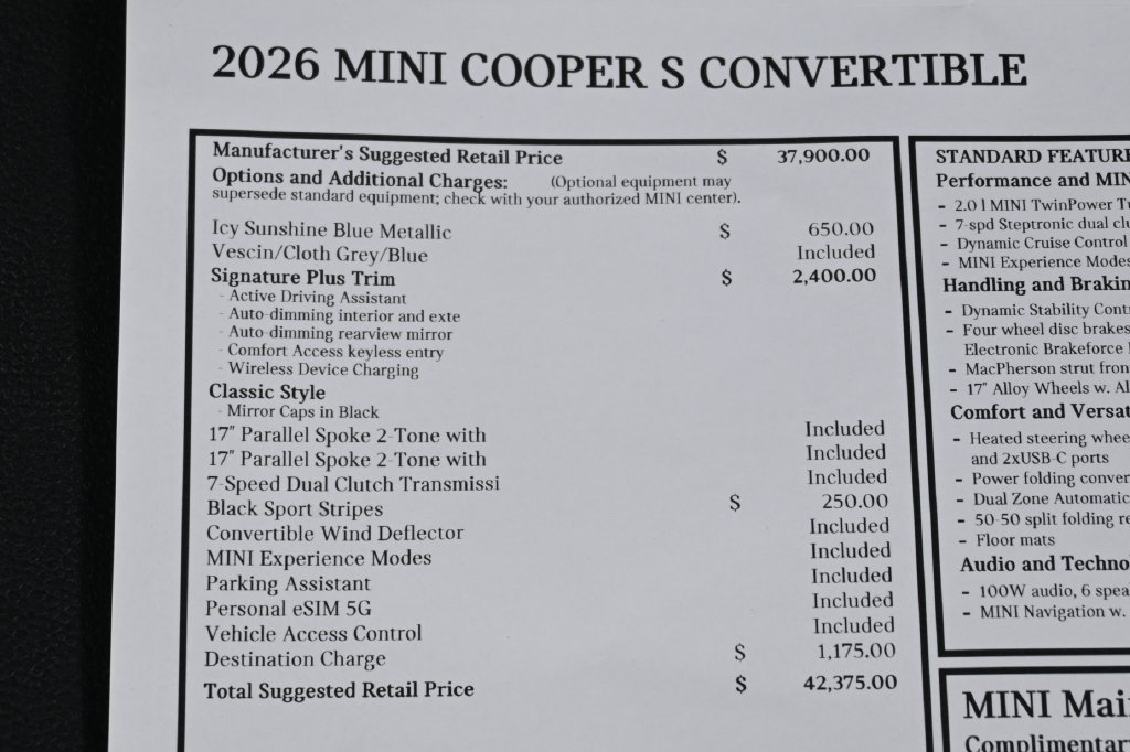 Used 2026 MINI Cooper S FWD image 31