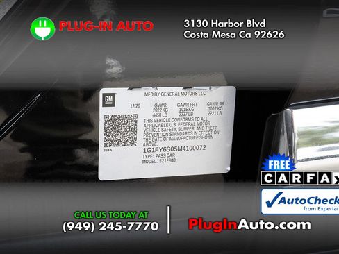 Used 2021 Chevrolet Bolt LT image 7