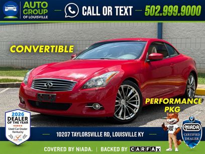 Used 2013 INFINITI G37 Convertible w/ Premium Pkg