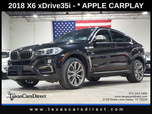 Used 2018 BMW X6 xDrive35i AWD/4WD image 1