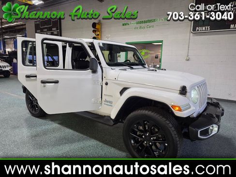 Used 2021 Jeep Wrangler Unlimited Sahara w/ Cold Weather Group image 1