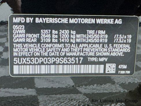 Certified 2023 BMW X3 xDrive30i w/ Convenience Package image 33