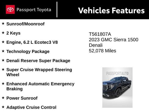 Used 2023 GMC Sierra 1500 Denali AWD/4WD image 8
