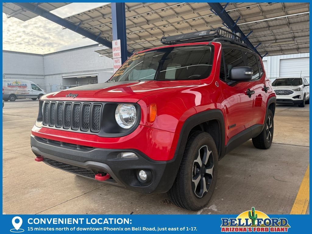 Used 2021 Jeep Renegade Trailhawk AWD/4WD image 2