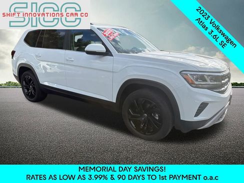 Used 2023 Volkswagen Atlas SE AWD/4WD image 8