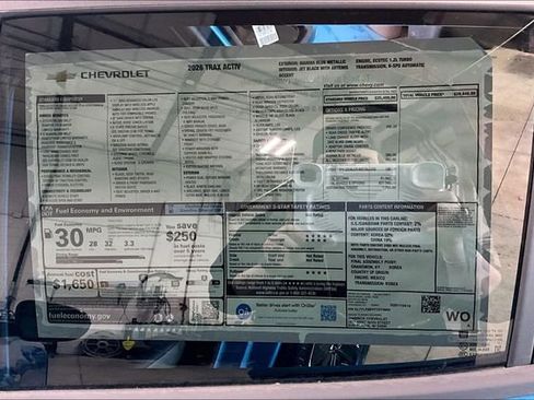 New 2026 Chevrolet Trax ACTIV w/ Driver Confidence Package image 14