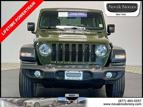 Used 2023 Jeep Wrangler Unlimited Sport w/ Sun And Sound Package AWD/4WD image 2