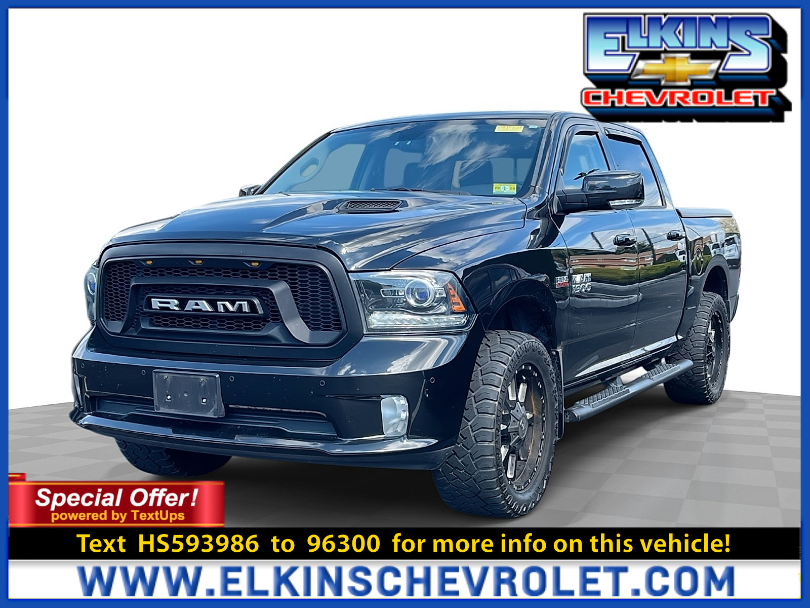 Used 2017 RAM 1500 Sport w/ Convenience Group AWD/4WD image 1