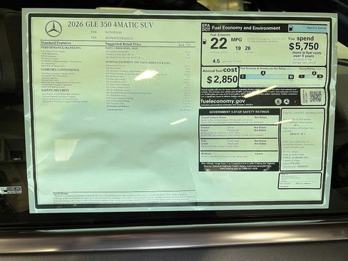 New 2026 Mercedes-Benz GLE 350 4MATIC image 41