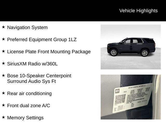Certified 2023 Chevrolet Tahoe Premier AWD/4WD image 27