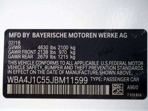 Used 2018 BMW 430i Gran Coupe RWD image 42