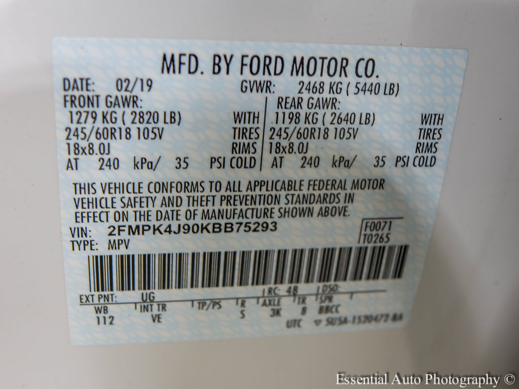 Used 2019 Ford Edge SEL w/ Equipment Group 201A AWD/4WD image 27