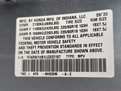 Used 2020 Honda CR-V EX-L image 36
