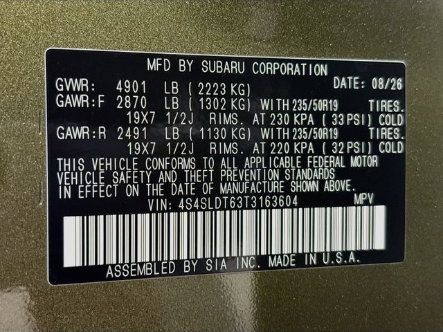 New 2026 Subaru Forester Touring AWD/4WD image 33