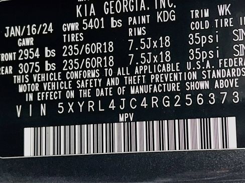 Used 2024 Kia Sorento S FWD image 28