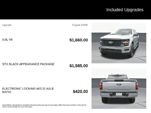 Used 2024 Ford F150 STX w/ STX Black Appearance Package AWD/4WD image 9