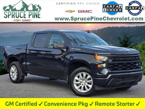 Certified 2023 Chevrolet Silverado 1500 Custom image 1