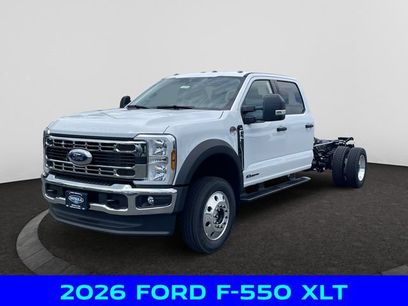 New 2026 Ford F550 4x4 Crew Cab w/ XLT Value Package