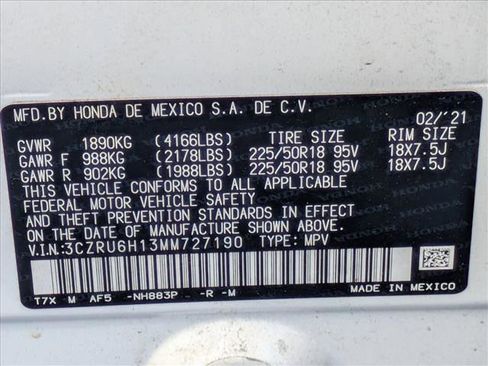 Used 2021 Honda HR-V Sport image 22