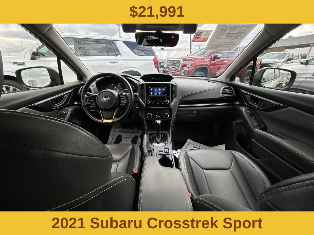 Used 2021 Subaru Crosstrek 2.5i Sport w/ Popular Package #3 AWD/4WD image 2