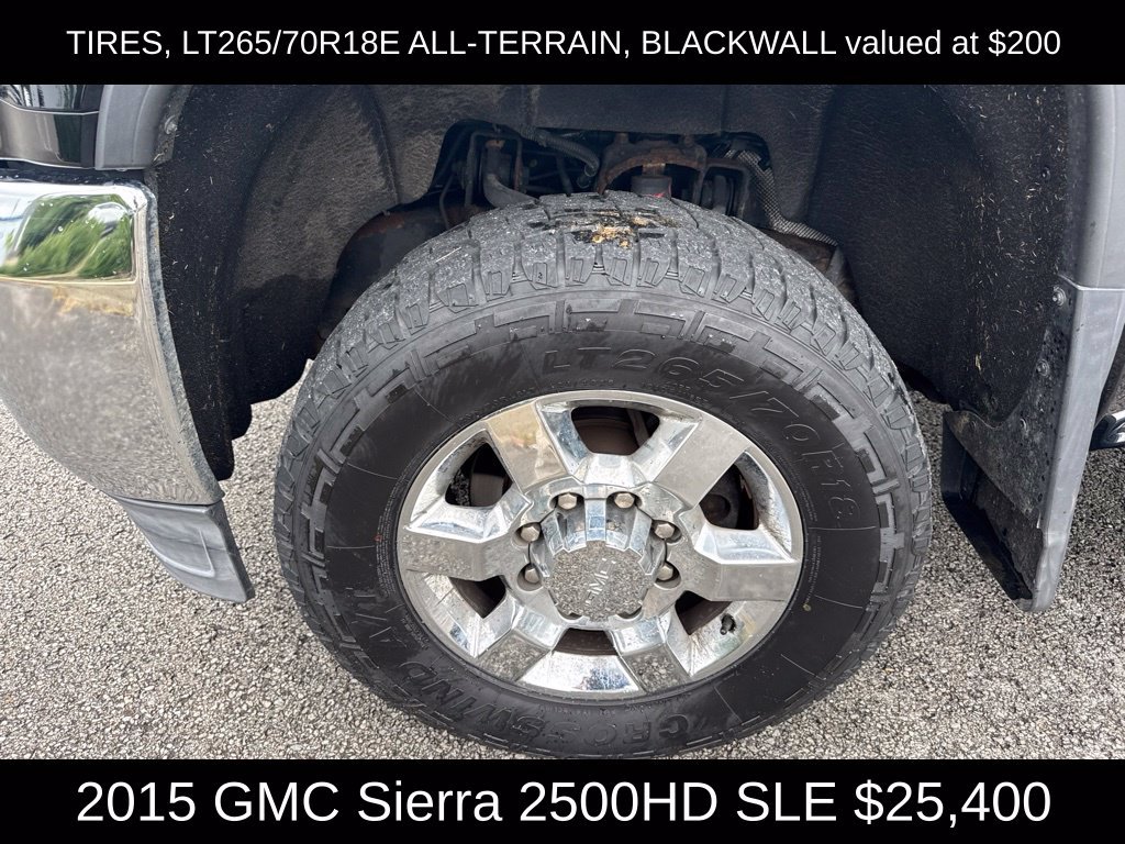 Used 2015 GMC Sierra 2500 SLE w/ SLE Preferred Package AWD/4WD image 9
